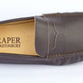 BROWN LEATHER LOAFERS