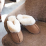 KIM Womens Sheepskin Mule Slippers